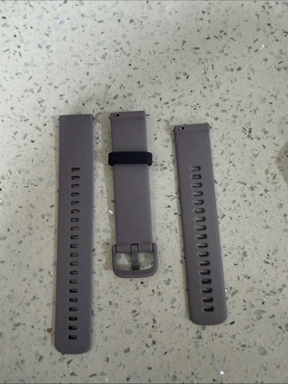 garmin Orchid Purple 20mm Silicone Accessory Band